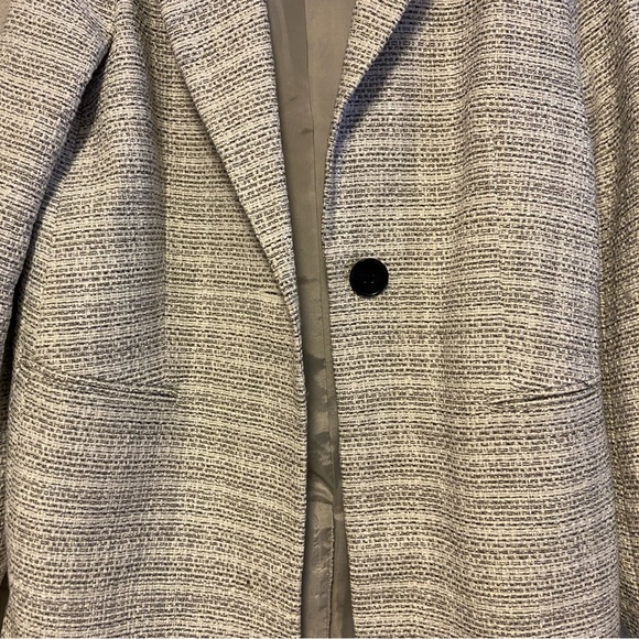 NEW ASOS Textured Coat with Button detail - Picture 5 of 7